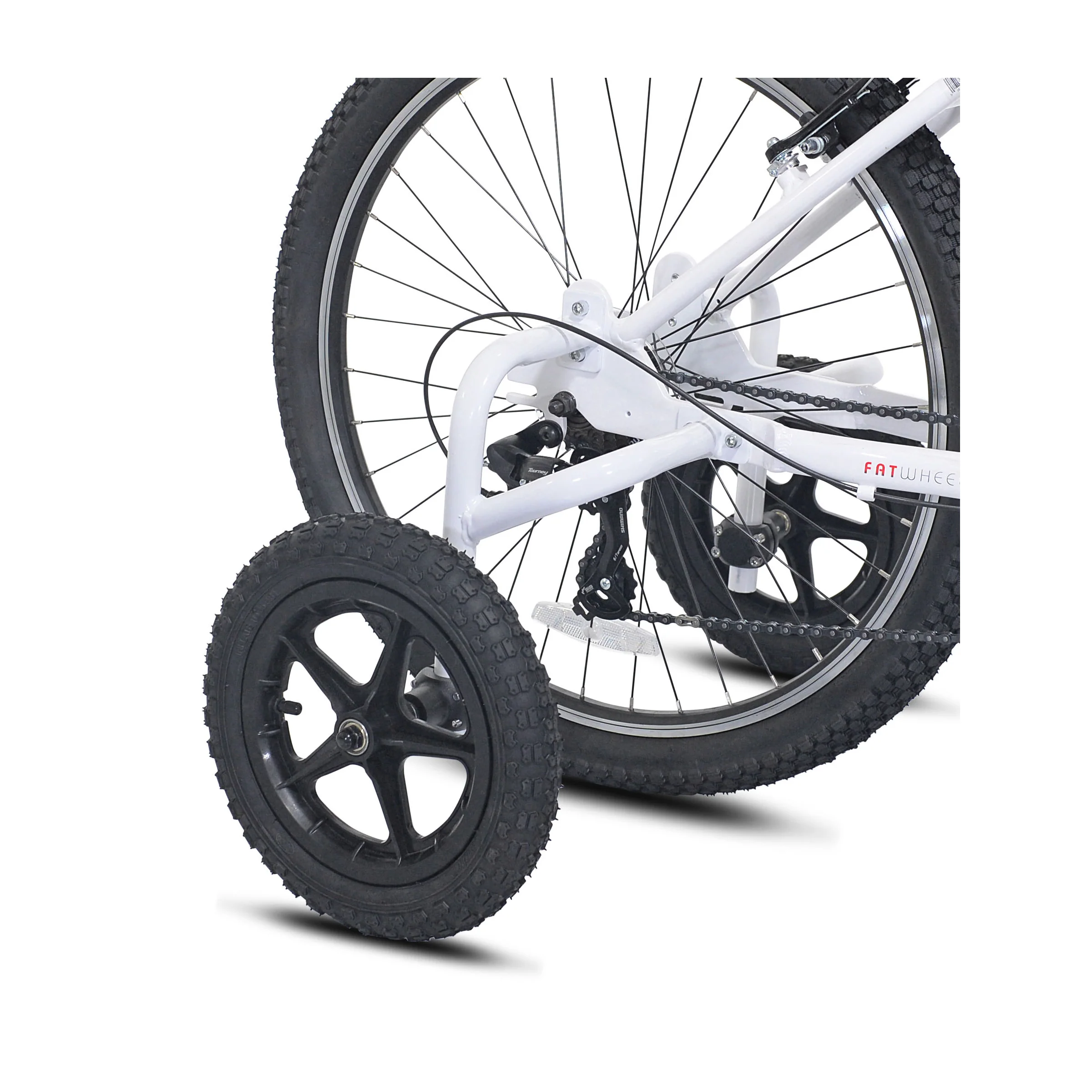 26" FATWHEELS Adaptive Training Wheel Bike - Image 4