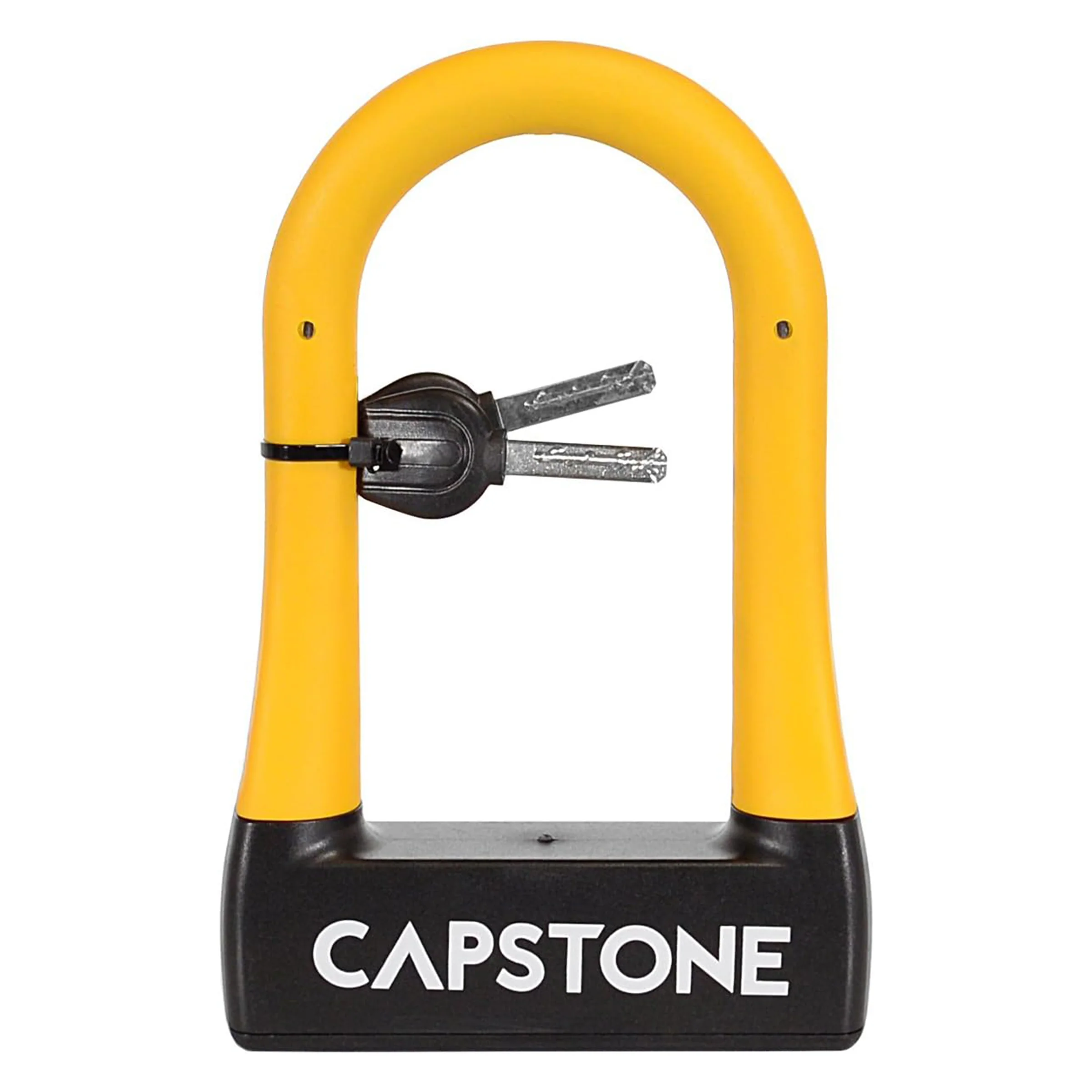 Capstone™ Small Rubberized U-Lock w/ Keys