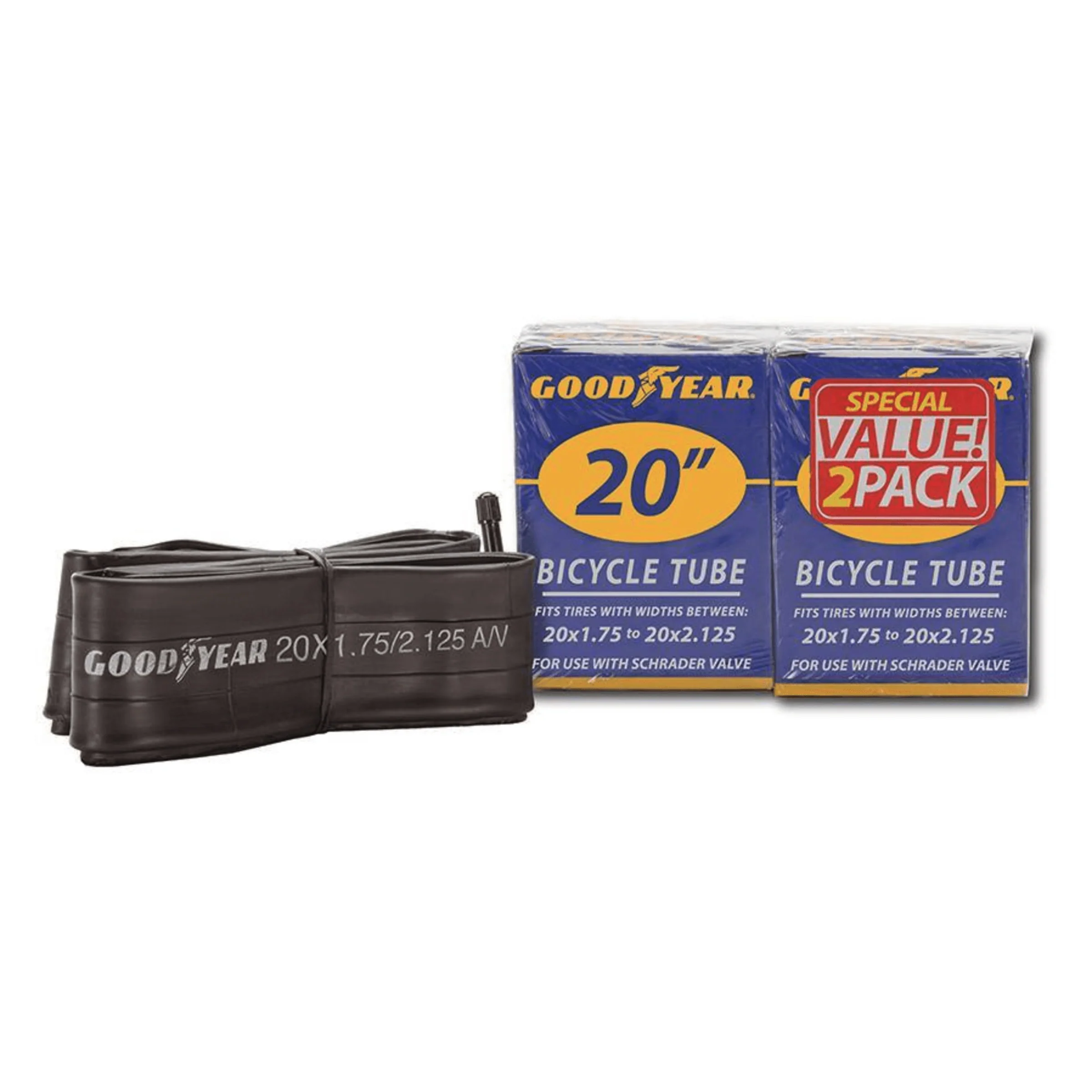 Goodyear® Bike Inner Tube | 20" x 1.75" - 2.125" - Image 2