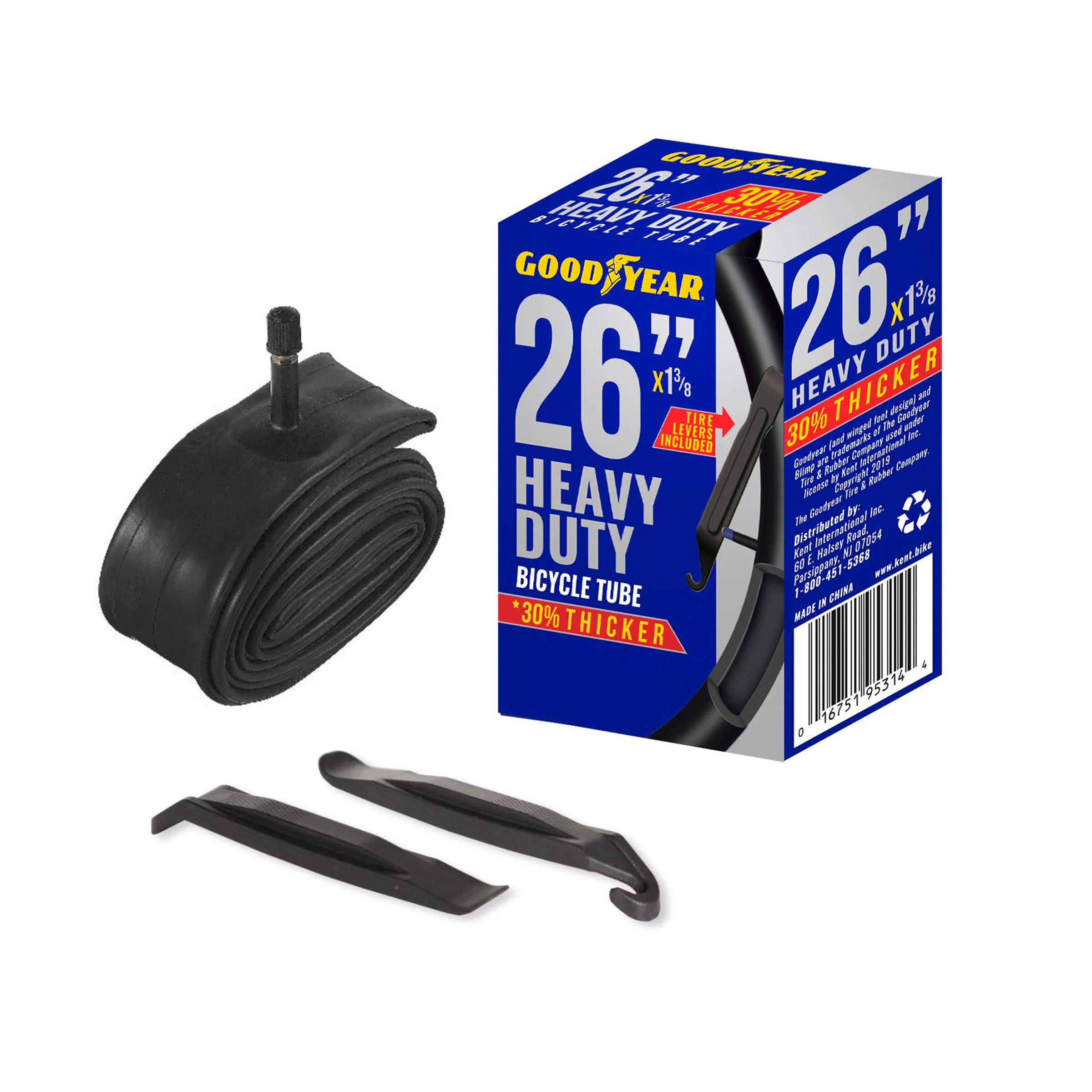 Goodyear® Heavy Duty Bike Inner Tube | 26" x 1 3/8"