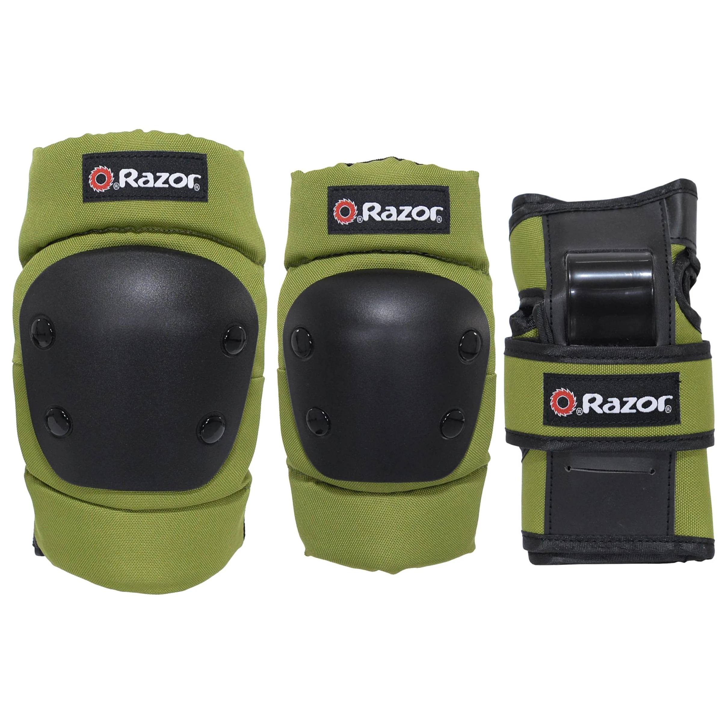 Razor® Army Green Youth Multi-Sport Pad Set